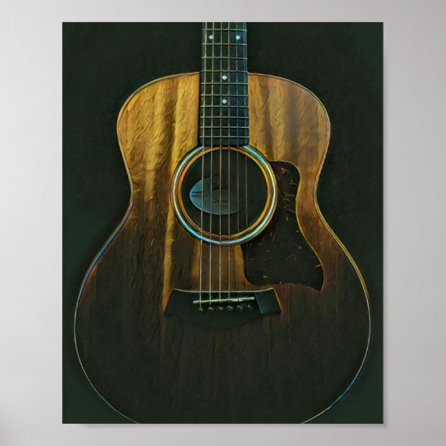 Bester Gitarrist aller Zeiten Poster (Vorne)