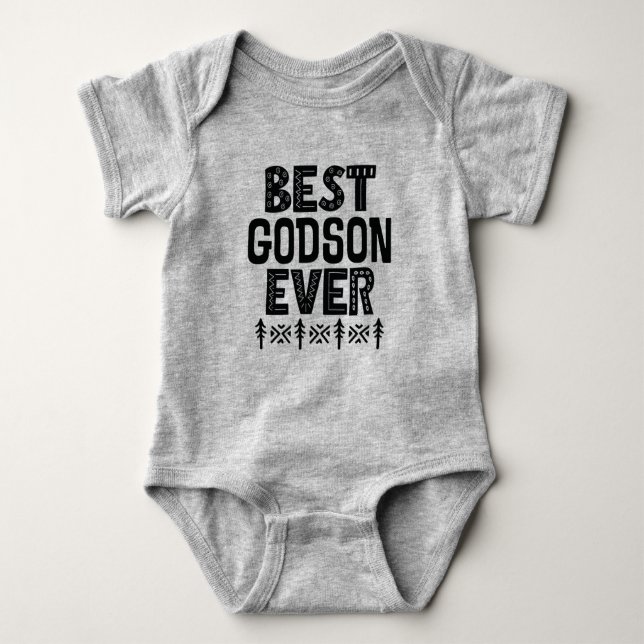 Bester Godson je Baby Strampler (Vorderseite)