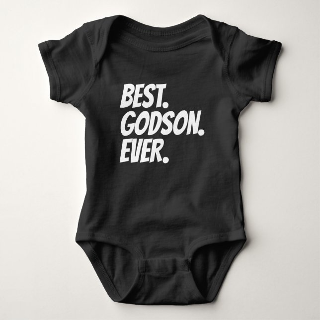 Bester Godson je Baby Strampler (Vorderseite)