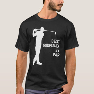 Bester Godvater von Par Golf Weihnachten T-Shirt