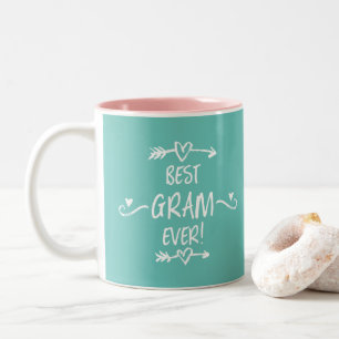 Bester Gram aller Zeiten Zweifarbige Tasse