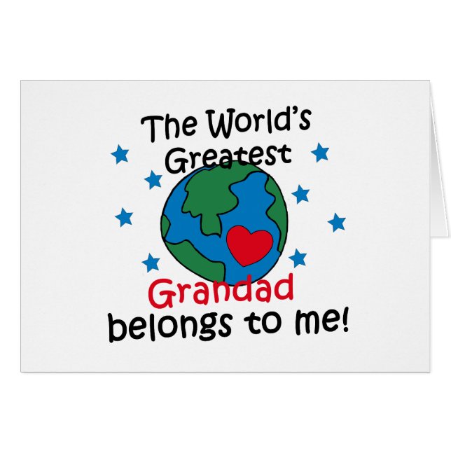 Bester Grandad gehört mir (Vorderseite (Horizontal))