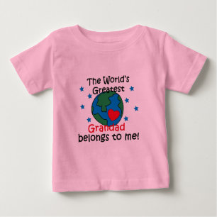 Bester Grandad gehört mir Baby T-shirt