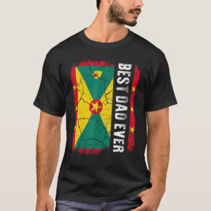 Bester grenadischer Vater je Grenada Flaggentag T-Shirt