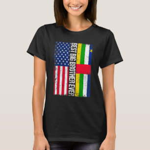 Bester großer Bruder je amerikanischer Zentralafri T-Shirt