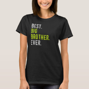 Bester großer Bruder je Teenager Ältere Geschwiste T-Shirt