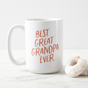 Bester Großer Großvater je Roter Typ Kaffeetasse