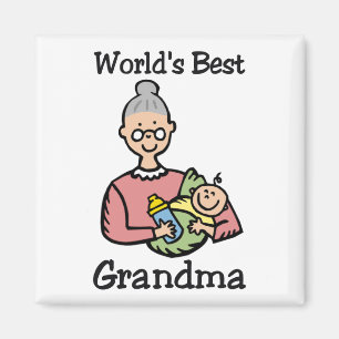 Bester Großmuttermagnet der Welt Magnet