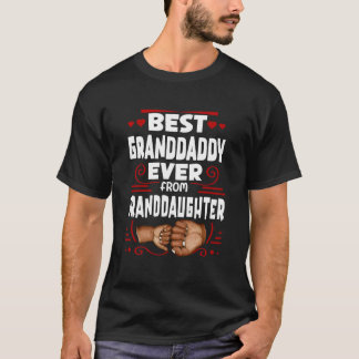 Bester Großvater je von Großtochter T-Shirt