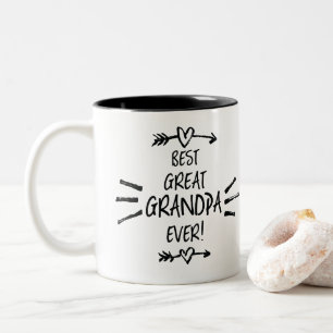 Bester Großvater je Zweifarbige Tasse
