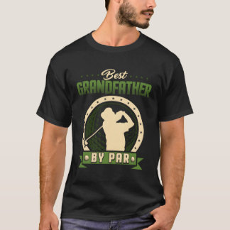 Bester Großvater nach Par Golf Golfer T-Shirt