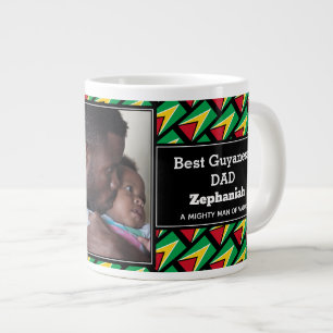 BESTER GUYANA-VATER Guyana-Flagge Personalisiertes Jumbo-Tasse