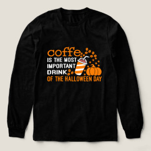 Bester Halloween-Coffee-Spooky Brew & Coffein Fun Tri-Blend Shirt