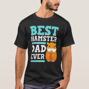 Bester Hamster-Vater je Niedlich Hamster-Haustier T-Shirt
