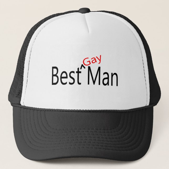 Bester homosexueller Mann Truckerkappe (Vorderseite)