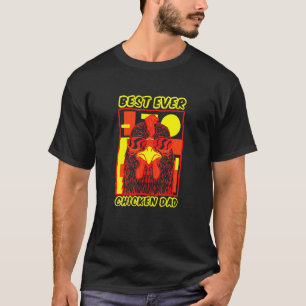 Bester Hühner-Vater aller Zeiten Spaß für Besitze T-Shirt
