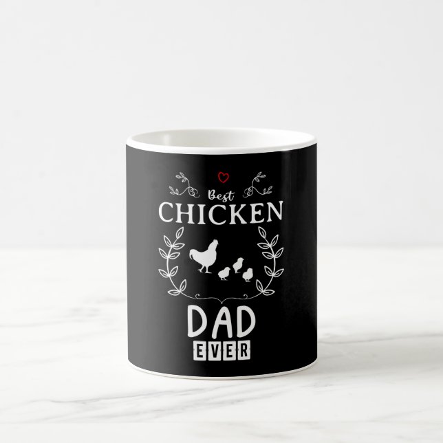 Bester Hühnerfleisch Vater Ever... Kaffeetasse (Mittel)