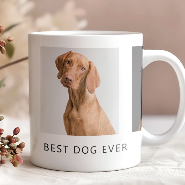 Bester Hund je Personalisiertes Foto Tasse (Von Creator hochgeladen)