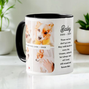 Bester Hund je Tier Memorial Moderne Fotosammlung Tasse