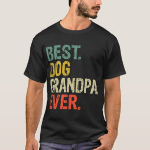 Bester Hund Opa Aller Hund Papa Liebhaber Lustig T-Shirt