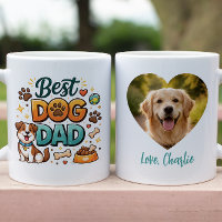 Bester Hund Papa der Welt | Maßgeschneiderter Vate