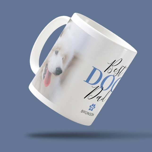 Bester Hund Vater Haustier Foto Kaffee Tasse (Von Creator hochgeladen)