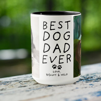 Bester Hund-Vater je Foto Tasse