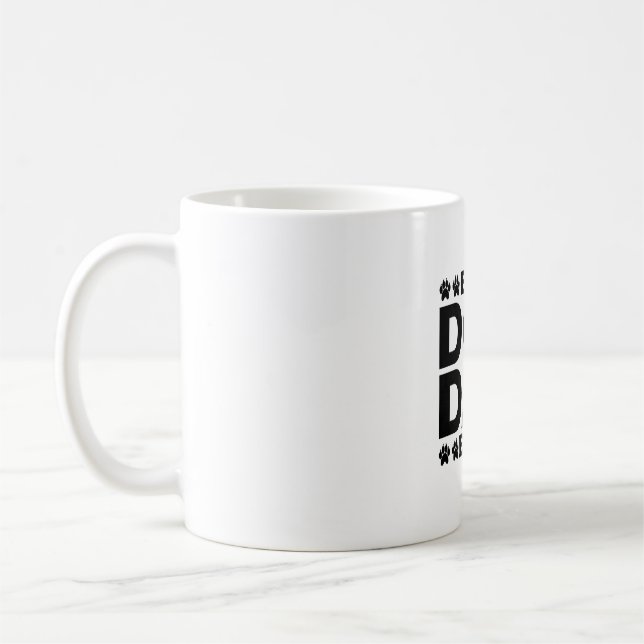 Bester Hund Vater je - Hunde Lover & Hunde Vater Kaffeetasse (Links)