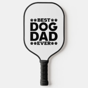 Bester Hund Vater je - Hunde Lover & Hunde Vater Pickleball Schläger