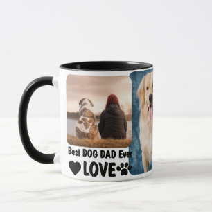 Bester Hund-Vater je kundenspezifisch Modernes Fot Tasse