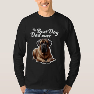 Bester Hund Vater je - Mastiff T-Shirt