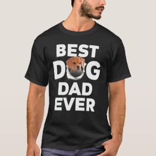 Bester Hund-Vater je Puggle T-Shirt