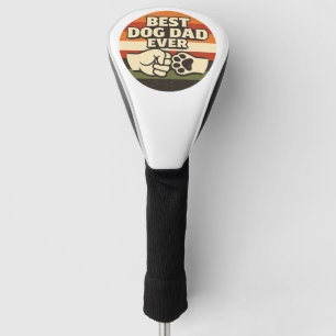 Bester Hunde-Vater aller Zeiten Golfball Lustige Golf Headcover