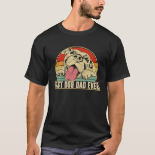 Bester Hunde-Vater Aller Zeiten Pitbull-Vater Hund T-Shirt