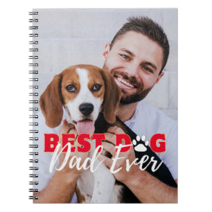 Bester Hunde-Vater je Personalisierte Fotos Notizblock
