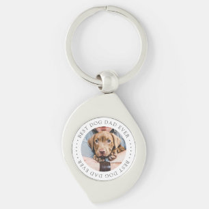 Bester Hunde-Vater überhaupt Elegant Einfache benu Schlüsselanhänger