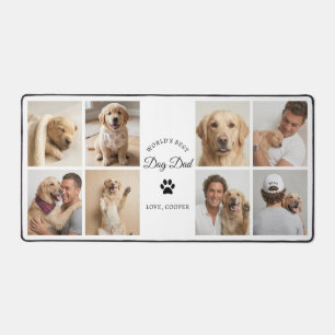 Bester Hundedaddy der Welt - Benutzerdefinierte Fo Schreibtischunterlage
