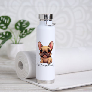 Bester Hundedaddy Frenchie Französische Bulldogge Trinkflasche