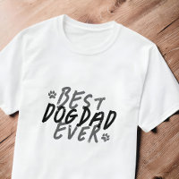 Bester Hundepapa Aller Modernen Schwarzen und Grau