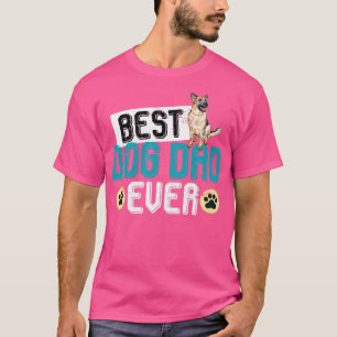 Bester Hundepapa aller Zeiten Deutscher Schäferhun T-Shirt