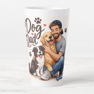 Bester Hundepapa Aller Zeiten Kaffeetasse – Süßes Milchtasse