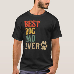 Bester Hundepapa Aller Zeiten Vintage Hundedaddy R T-Shirt