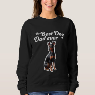 Bester Hundepapa ever Manchester Terrier Sweatshirt