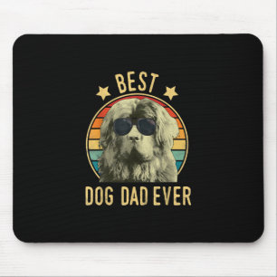 Bester Hundepapa   Geschenk von neufundland Mousepad
