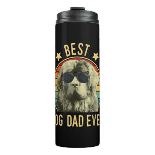 Bester Hundepapa Geschenk von neufundland Thermosbecher