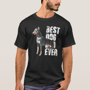 Bester Hundepapa überhaupt Dobermann Dobermann Hun T-Shirt