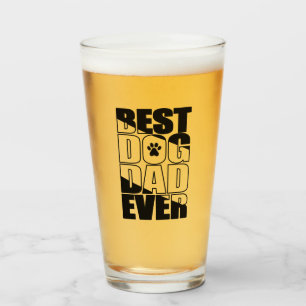 Bester Hundepapa überhaupt Glas