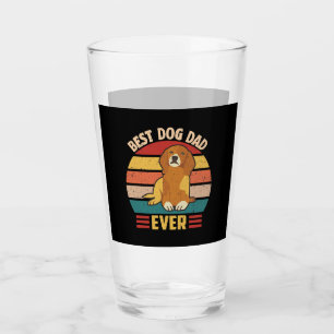 Bester Hundepapa überhaupt Glas