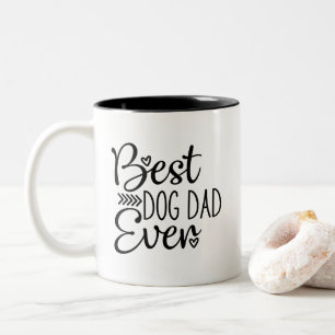 Bester Hundepapa überhaupt Zweifarbige Tasse