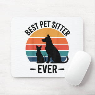 Bester Hundesitter Aller Zeiten Lustiges Haustierp Mousepad